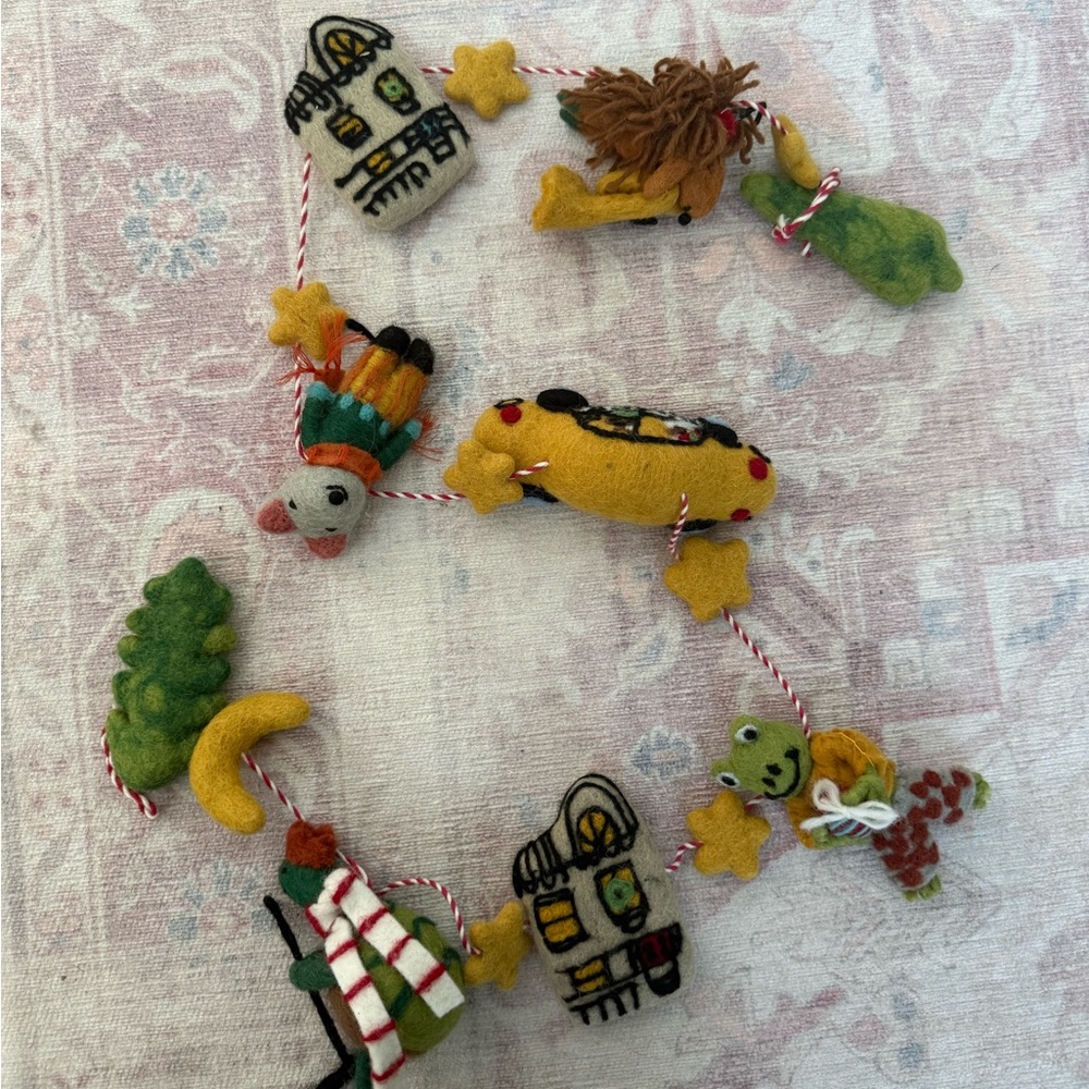 PBK (I think) wool garland